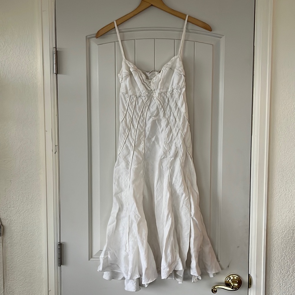 Boutique Italian Linen Dress